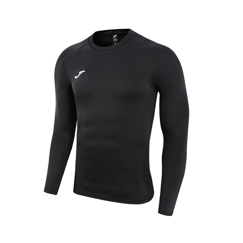 男子 緊身長袖運動衫【黑色】