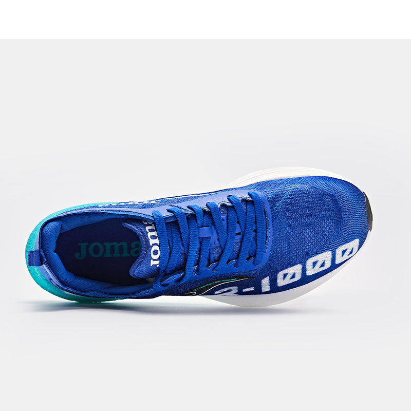 Professional carbon plate running shoes R1000 24, same style for men and women, blue