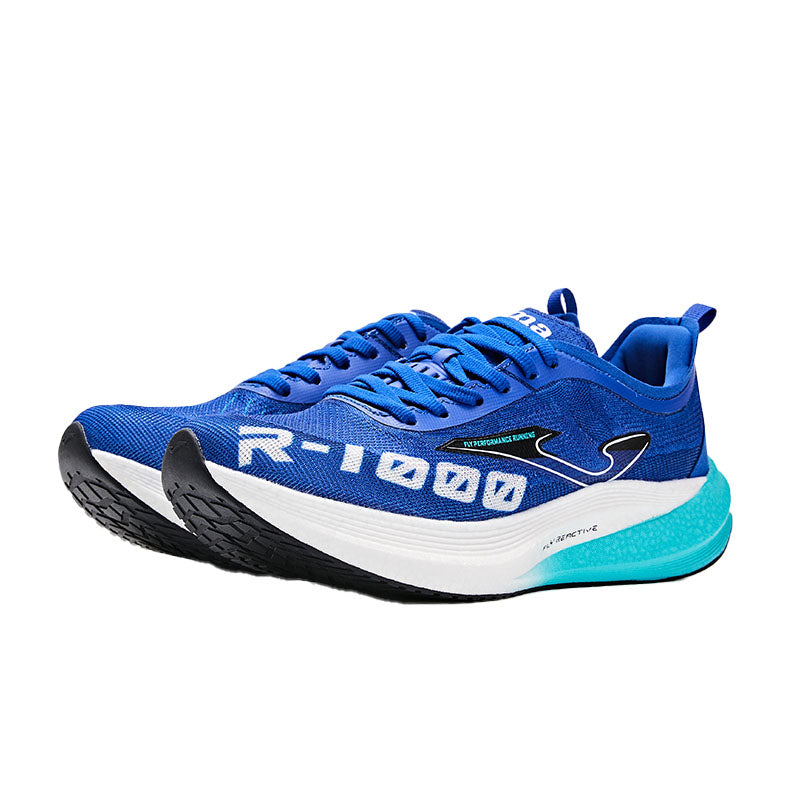 Professional carbon plate running shoes R1000 24, same style for men and women, blue