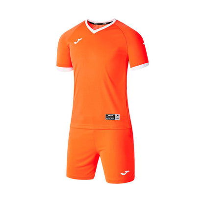 Children's short-sleeved football match suit (various color options)