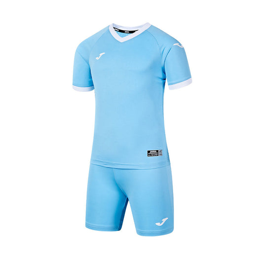 Children's short-sleeved football match suit (various color options)