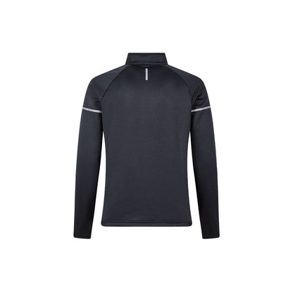 Men's half-zip plus fleece long-sleeved T-shirt ~ Training Series [Black]