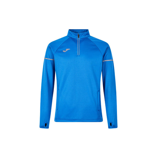Men's half-zip plus fleece long-sleeved T-shirt ~ Training Series [Royal Blue]