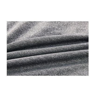 Men's half-zip plus velvet long-sleeved T-shirt ~ Training Series [Gray]