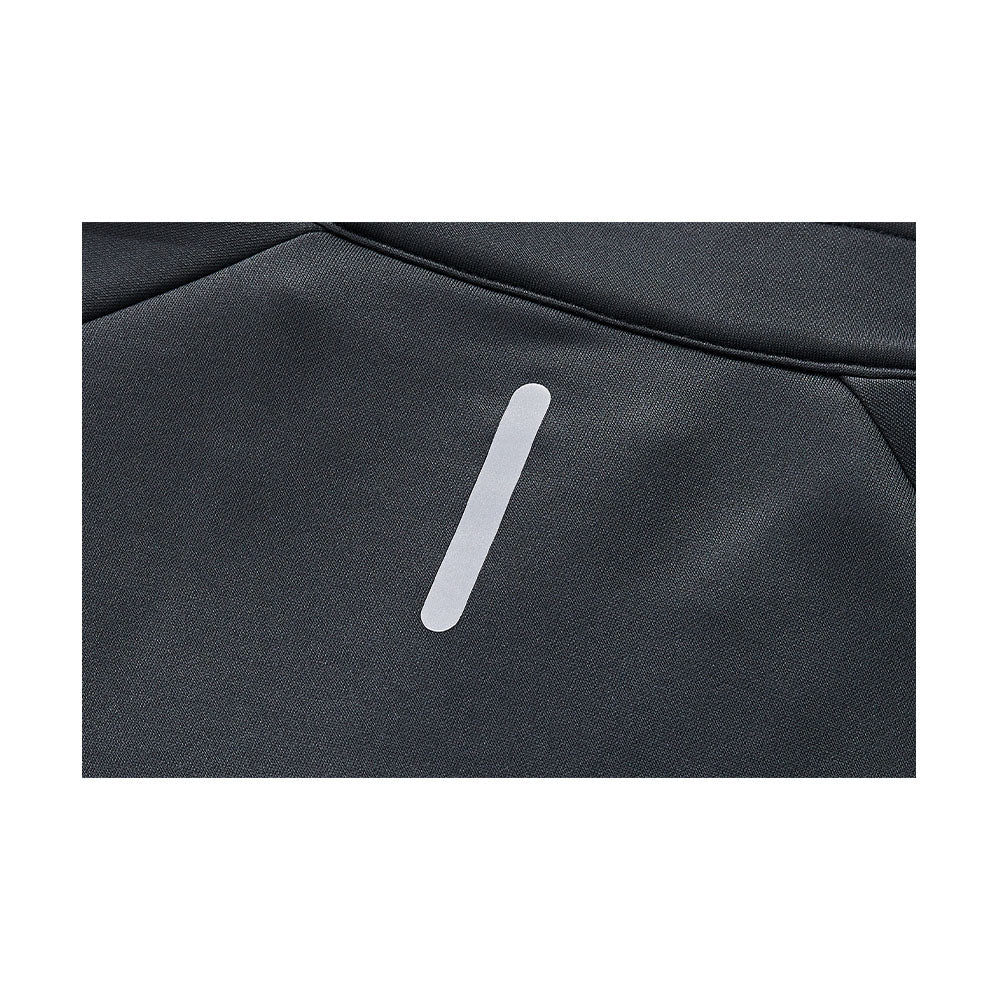 Men's half-zip plus fleece long-sleeved T-shirt ~ Training Series [Black]