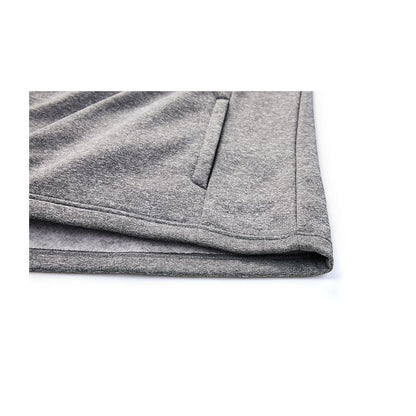 Men's half-zip plus velvet long-sleeved T-shirt ~ Training Series [Gray]