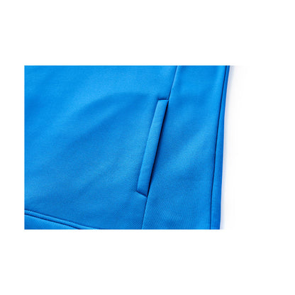 男裝半拉鍊加绒長袖T恤 ~ 訓練系列【寶藍色】