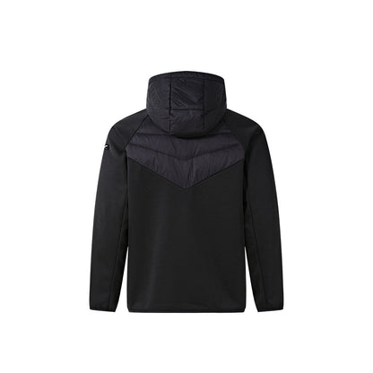 Men's hooded down jacket