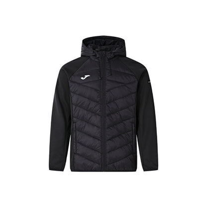 Men's hooded down jacket