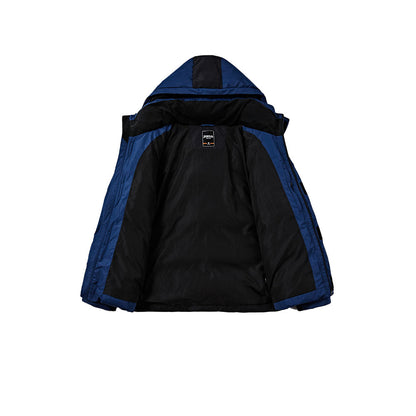 Men's Short Down Jacket [Navy Blue]