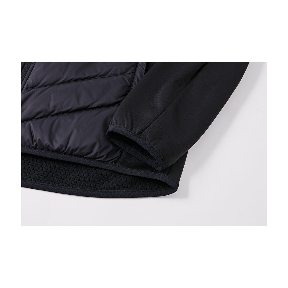 Men's hooded down jacket