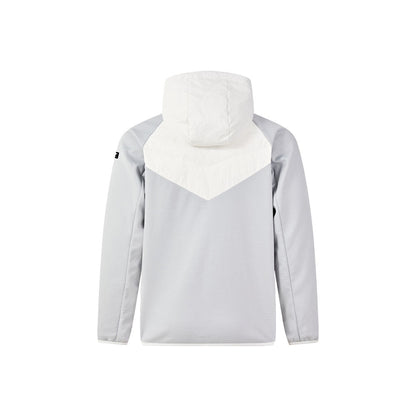 Men's hooded down jacket