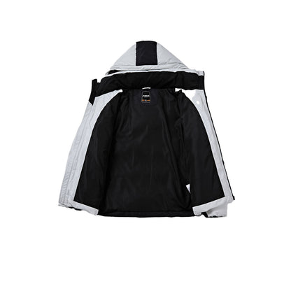 Men's Short Down Jacket [Gray]