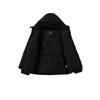 Men's Short Down Jacket [Black]