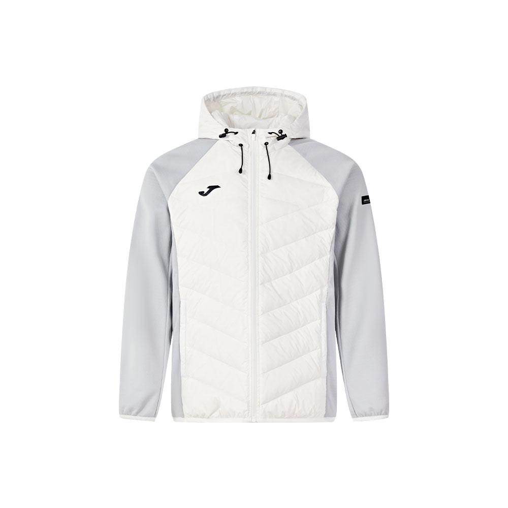 Men's hooded down jacket