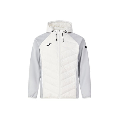 Men's hooded down jacket