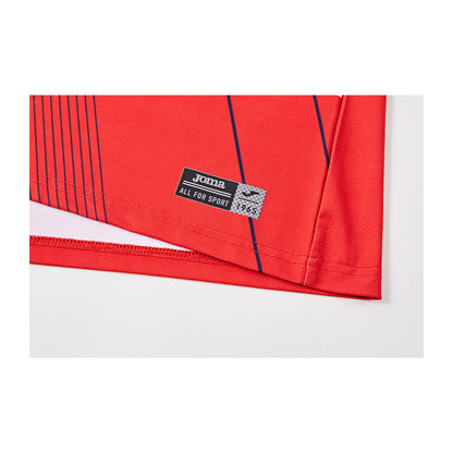 Women's Tennis/Badminton Short Sleeve T-Shirt ~ GLORYA Series [Red]