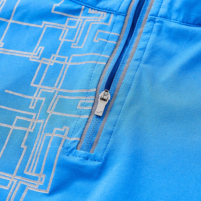 男裝半拉鏈訓練長袖