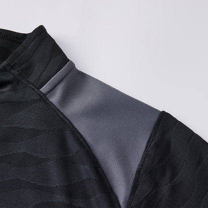 男裝半拉鏈訓練長袖