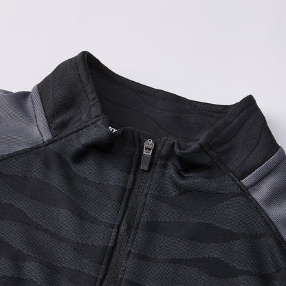 男裝半拉鏈訓練長袖