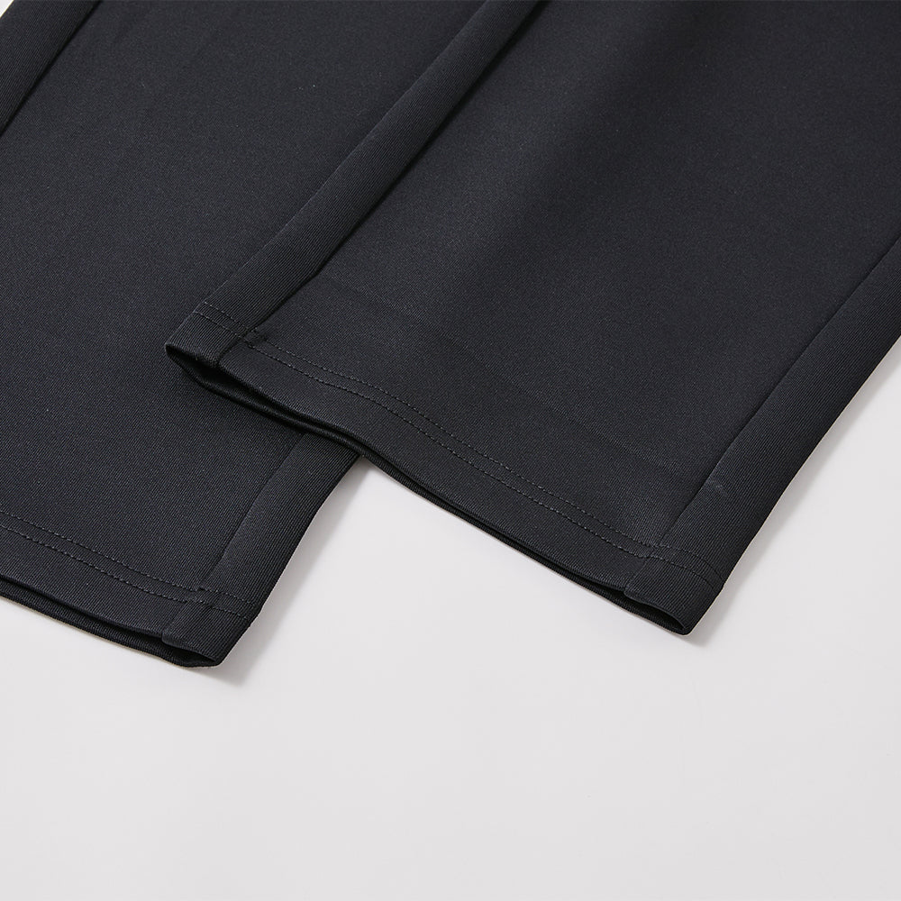 男裝針織直筒褲