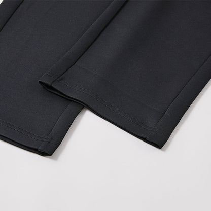 男裝針織直筒褲