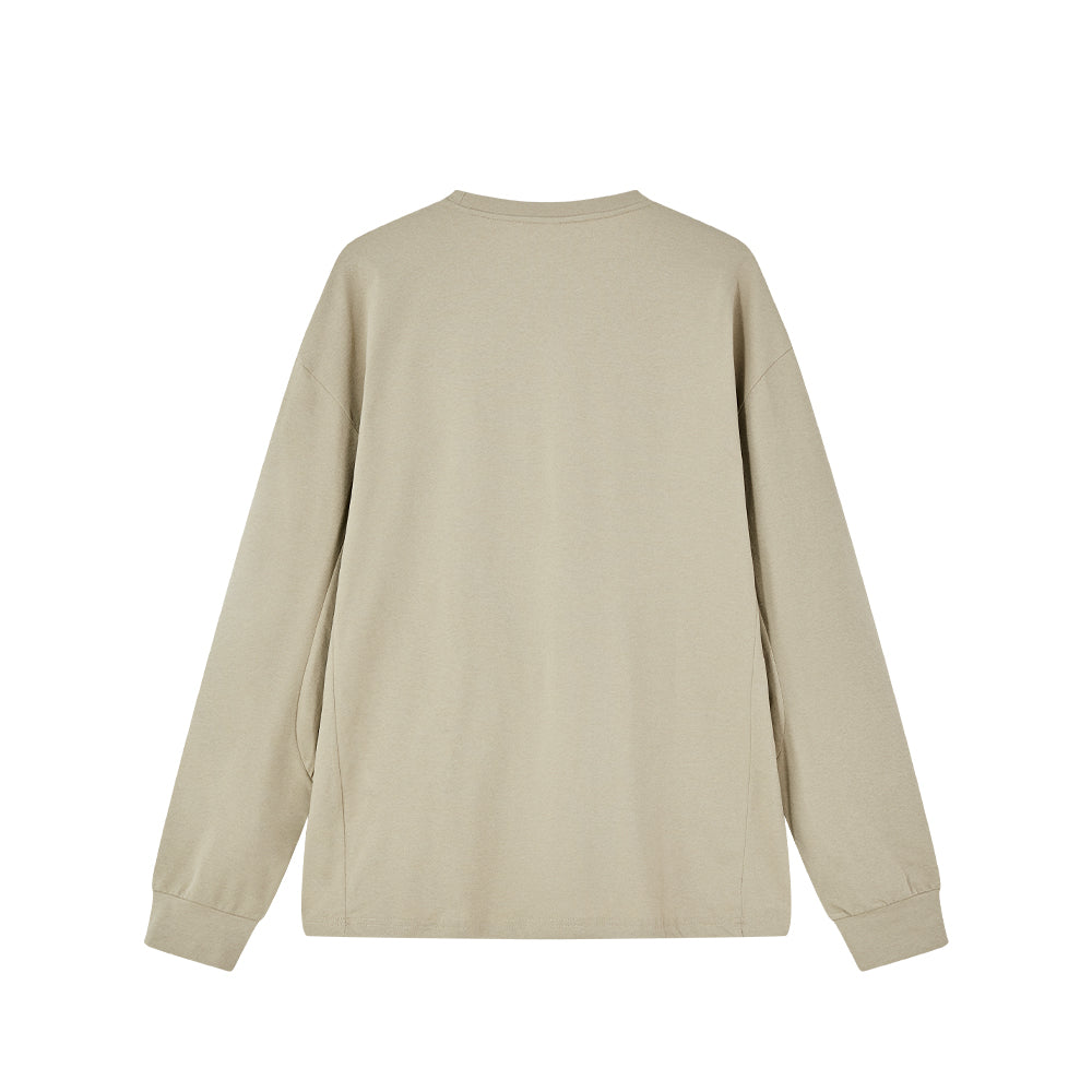 男裝長袖T恤 【2色選擇】