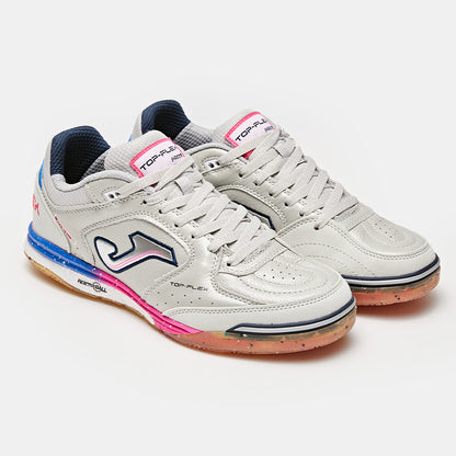 五人足球鞋 TOP FLEX REBOUND 2025 (石地/室内)【銀色