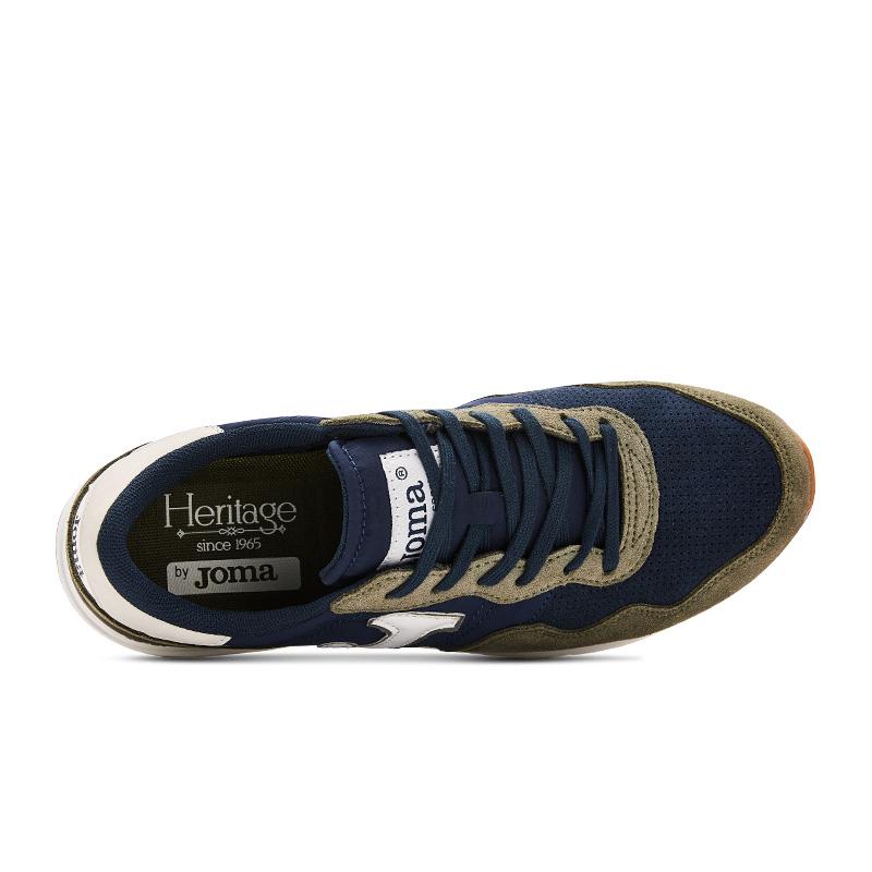 Retro casual shoes [green blue]
