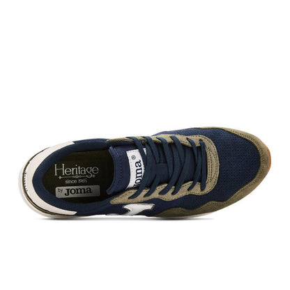 Retro casual shoes [green blue]