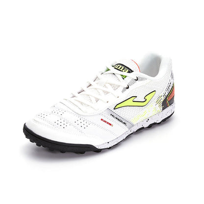 成人碎釘足球鞋 MUNDIAL - TF  【白/黃色】