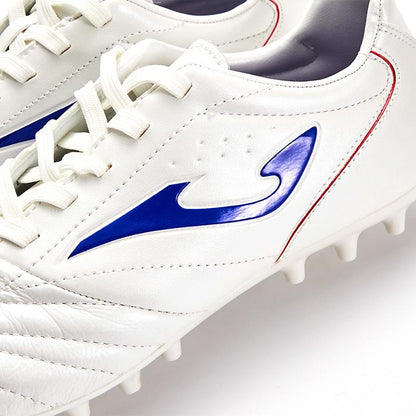 成人袋鼠皮足球鞋 - MG【白色】