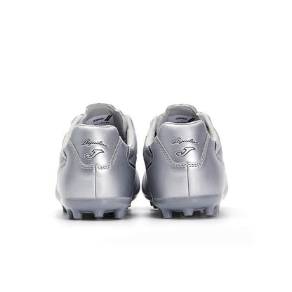 女子袋鼠皮足球鞋 AGUILA  -MG 【銀色】