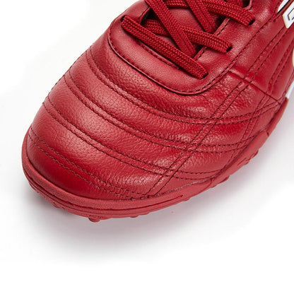 成人袋鼠皮碎釘足球鞋 COLOR RETRO - TF 【酒紅色】