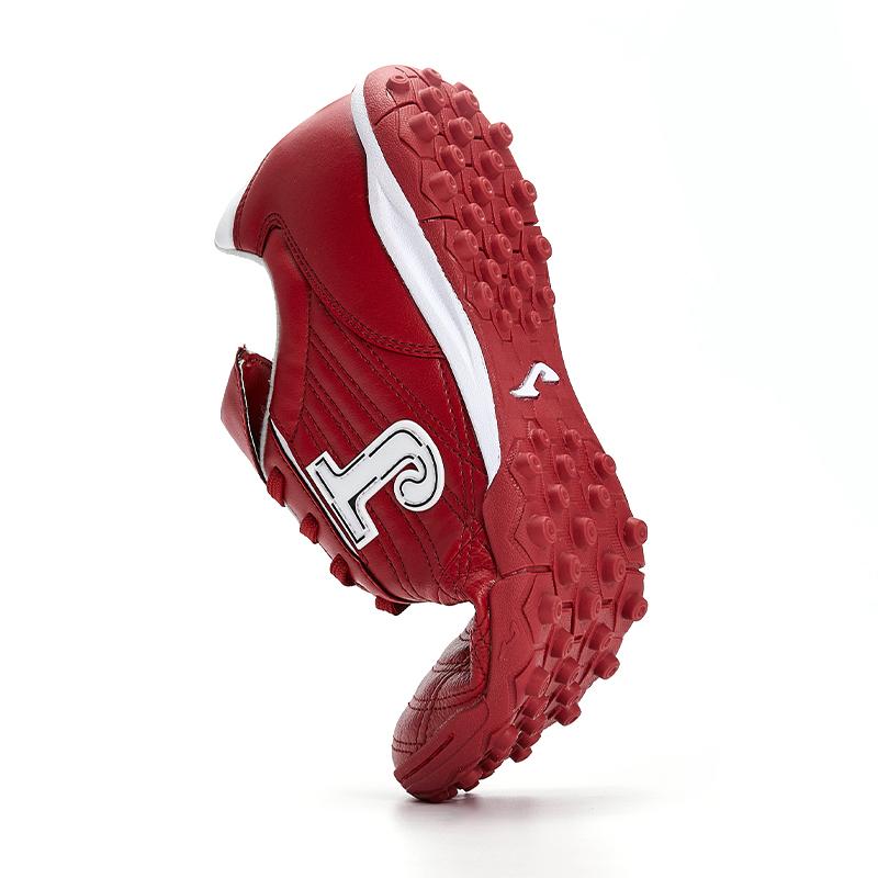 成人袋鼠皮碎釘足球鞋 COLOR RETRO - TF 【酒紅色】