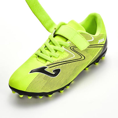 兒童魔術貼足球鞋 REVERSE - MG【綠色】