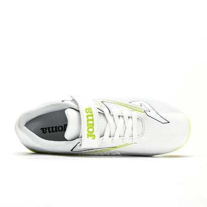 兒童魔術貼足球鞋 REVERSE - MG【白銀色】