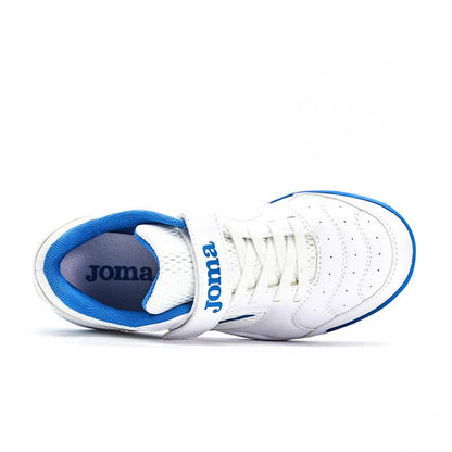 Children's futsal shoes DRIBLING GOL (stone floor/indoor) [white blue]
