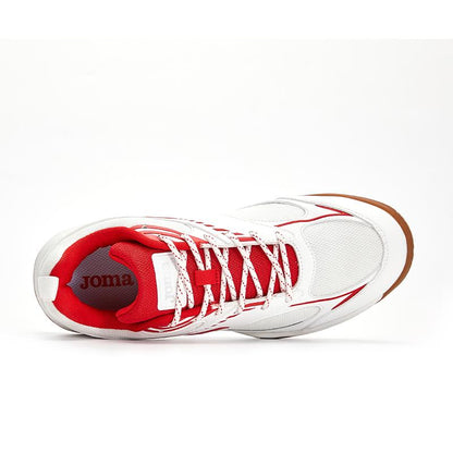 Men's Volleyball Shoes SAGA [White/Red]
