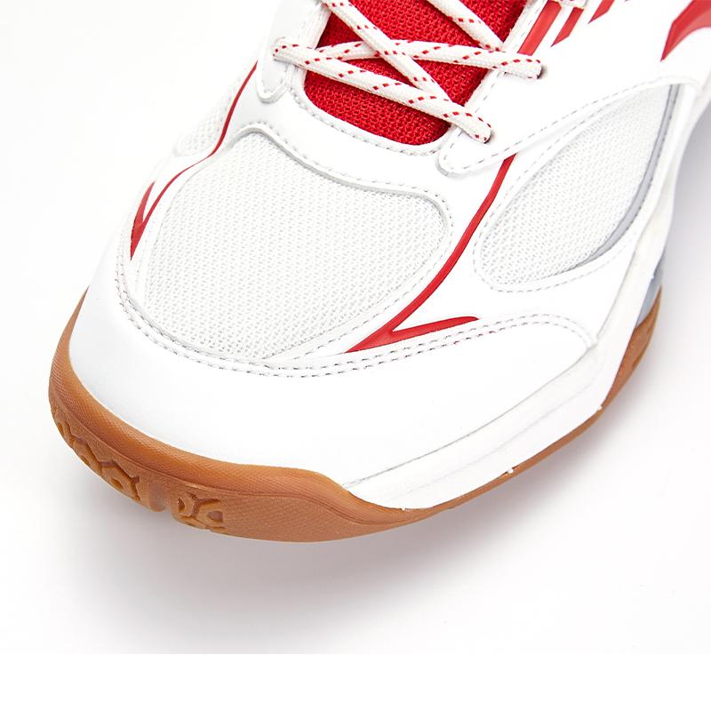 Men's Volleyball Shoes SAGA [White/Red]