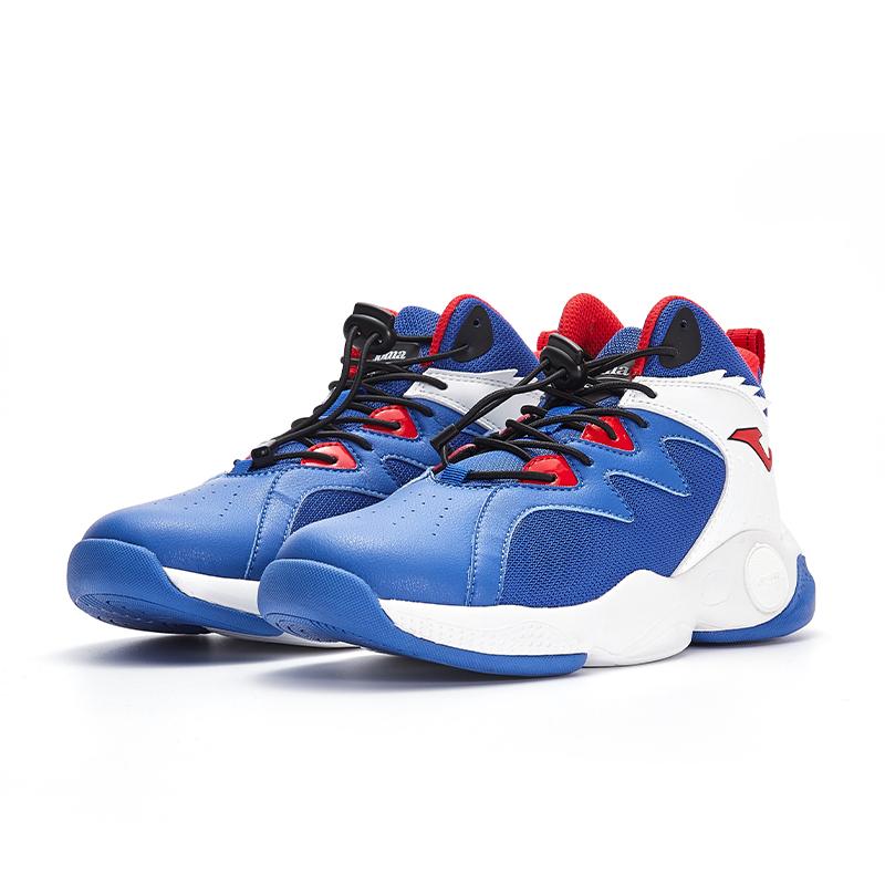 Children's basketball shoes SPINES [blue and white]