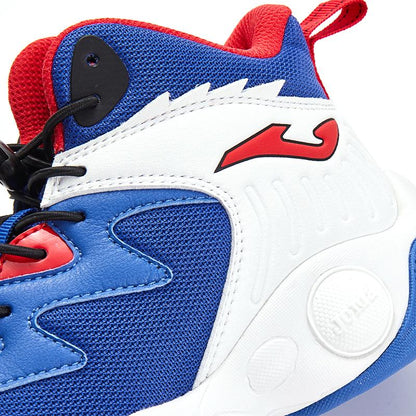 Children's basketball shoes SPINES [blue and white]