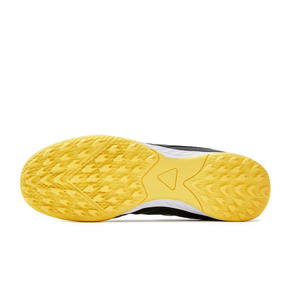 成人碎釘足球鞋 LIGA T1 - TF【黑/黃色】