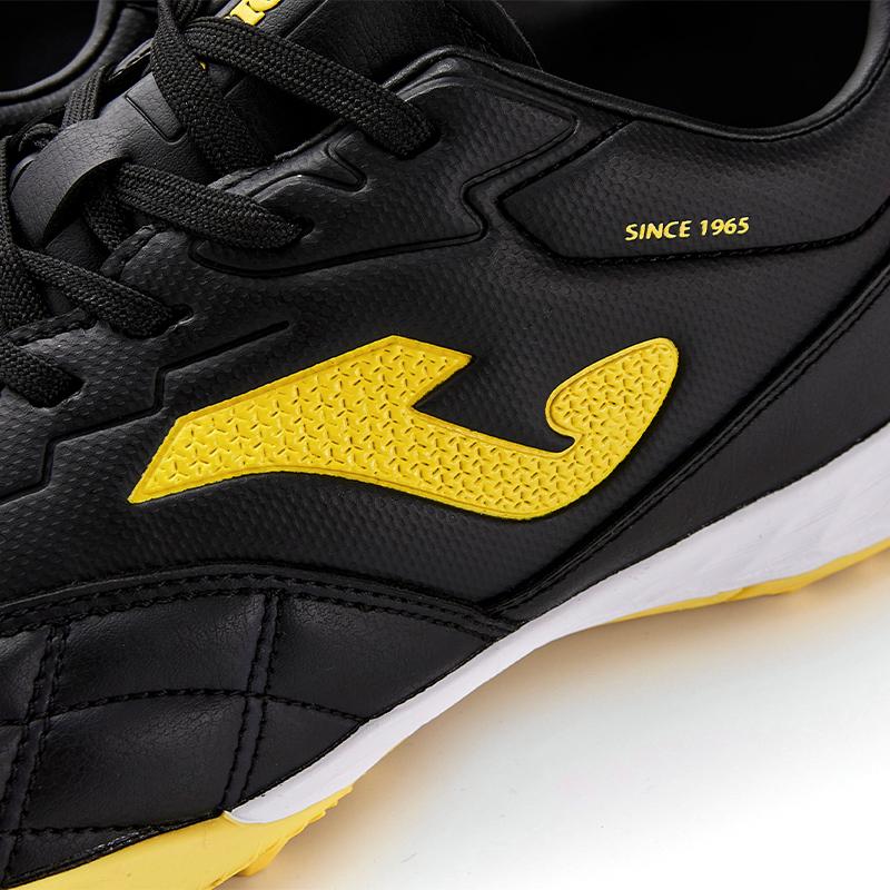 成人碎釘足球鞋 LIGA T1 - TF【黑/黃色】