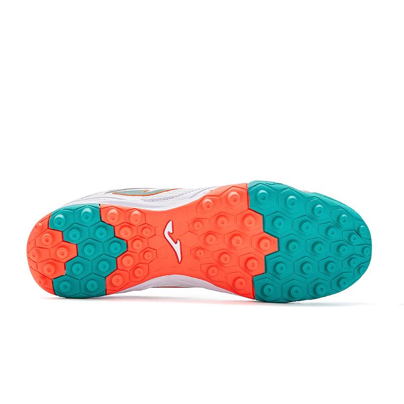 成人碎釘足球鞋 DRIBLING- TF【白綠色】