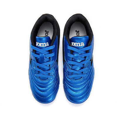 Children's spiked soccer shoes SHOOT - TF [blue/black]