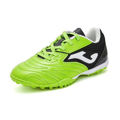 Children's spiked soccer shoes SHOOT - TF [green/black]