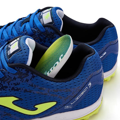 成人碎釘足球鞋 LIGO 5 - TF【藍色】