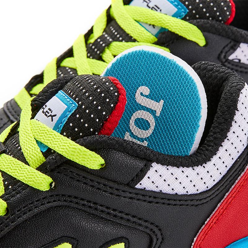 Children's spiked soccer shoes TOP FLEX - TF [black and green]