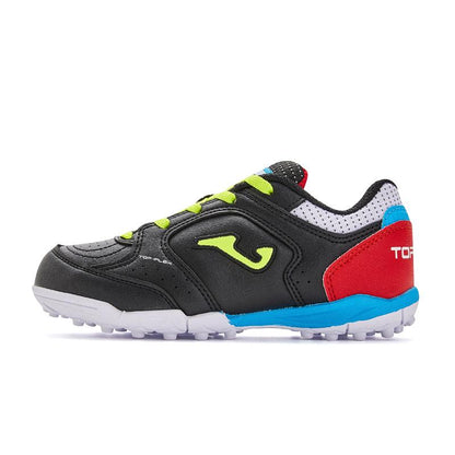 Children's spiked soccer shoes TOP FLEX - TF [black and green]